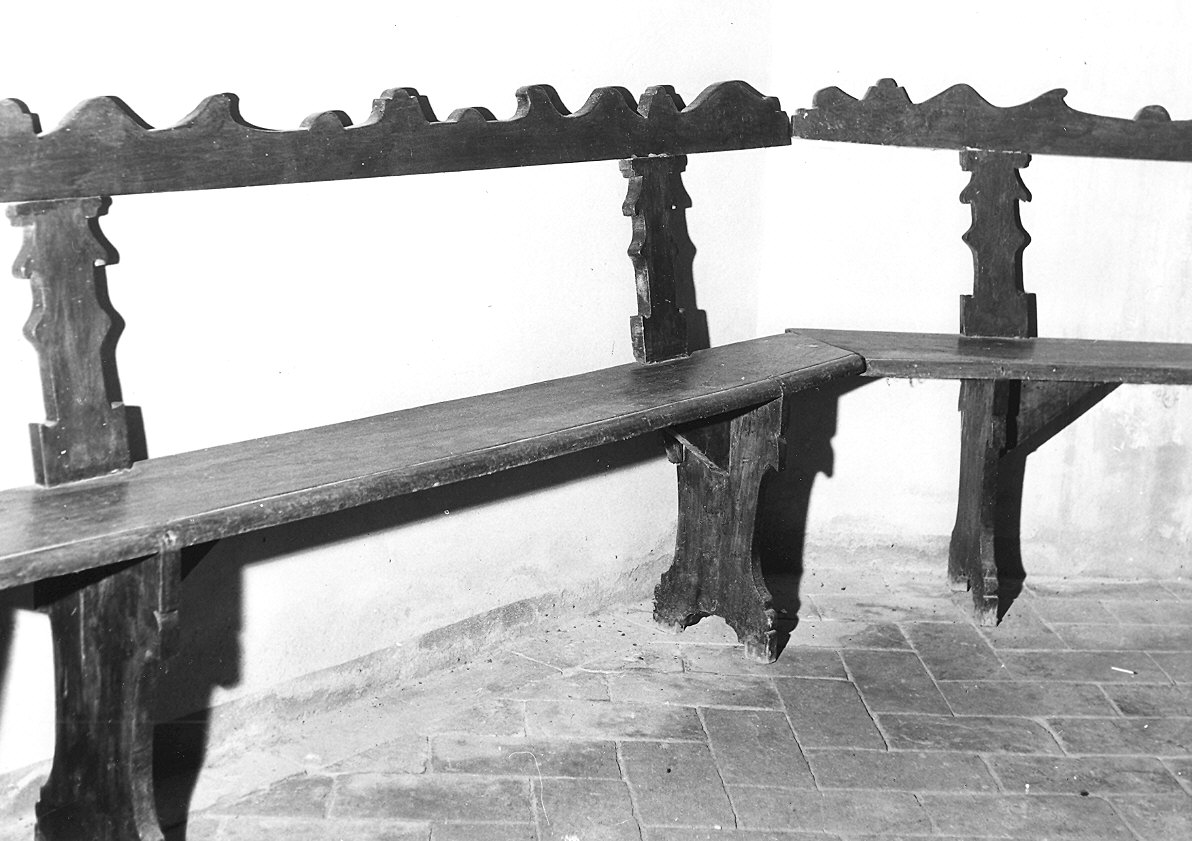 stalli del coro - ambito parmense (sec. XIX)