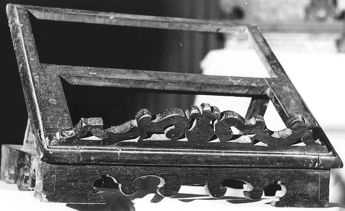 leggio d'altare - ambito parmense (fine sec. XVIII)