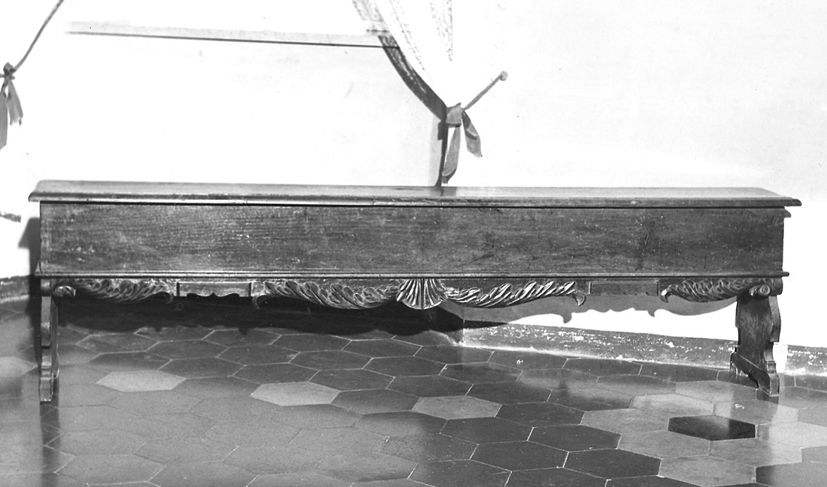 cassapanca, coppia - ambito parmense (fine sec. XVII)