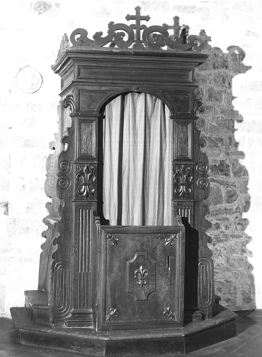 confessionale - ambito parmense (sec. XVIII)