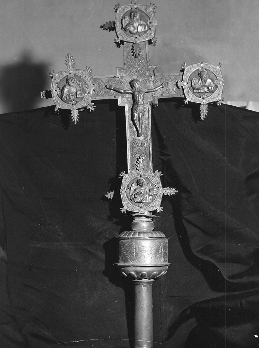 croce processionale - ambito parmense (inizio sec. XVI)