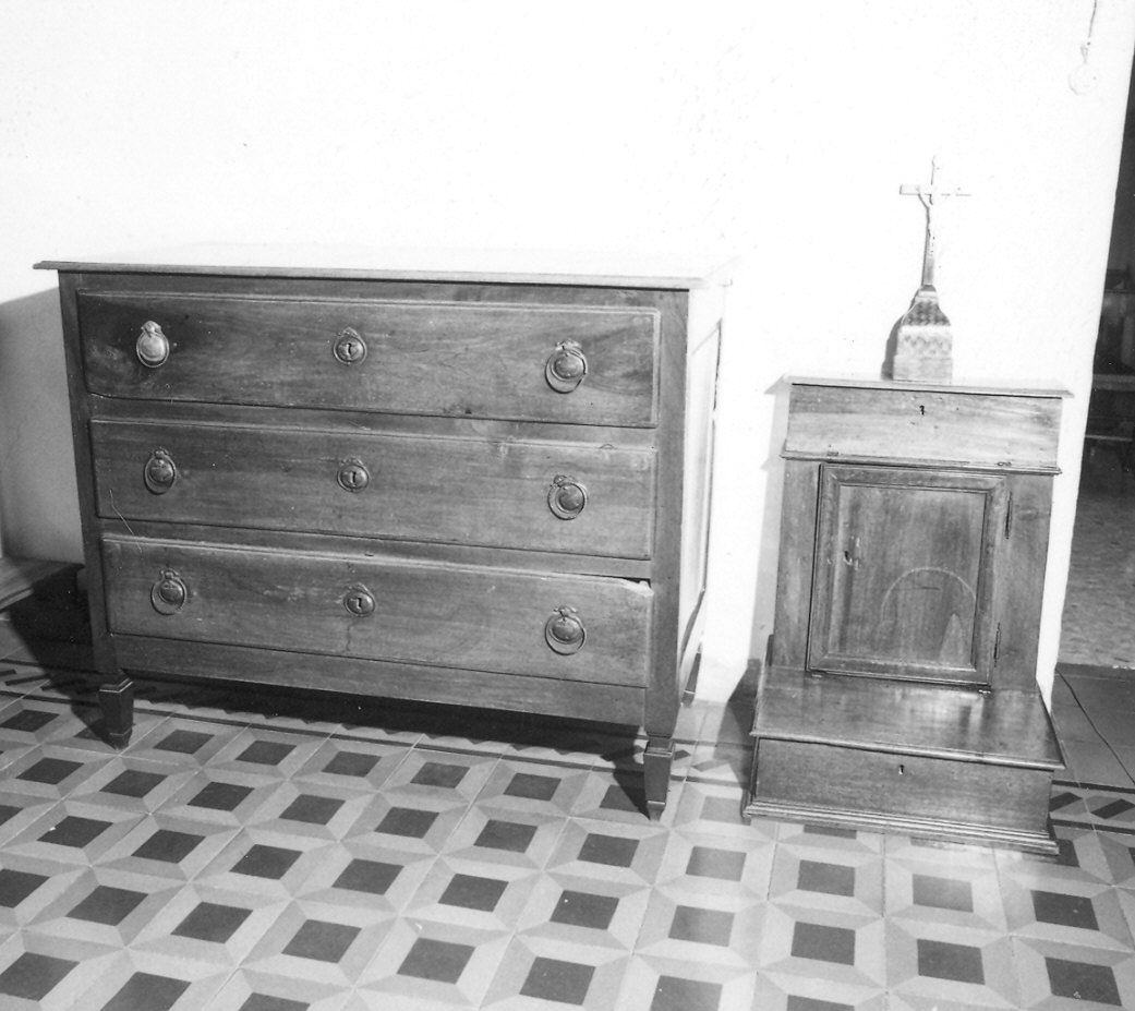 cassettone - ambito parmense (fine sec. XVIII)