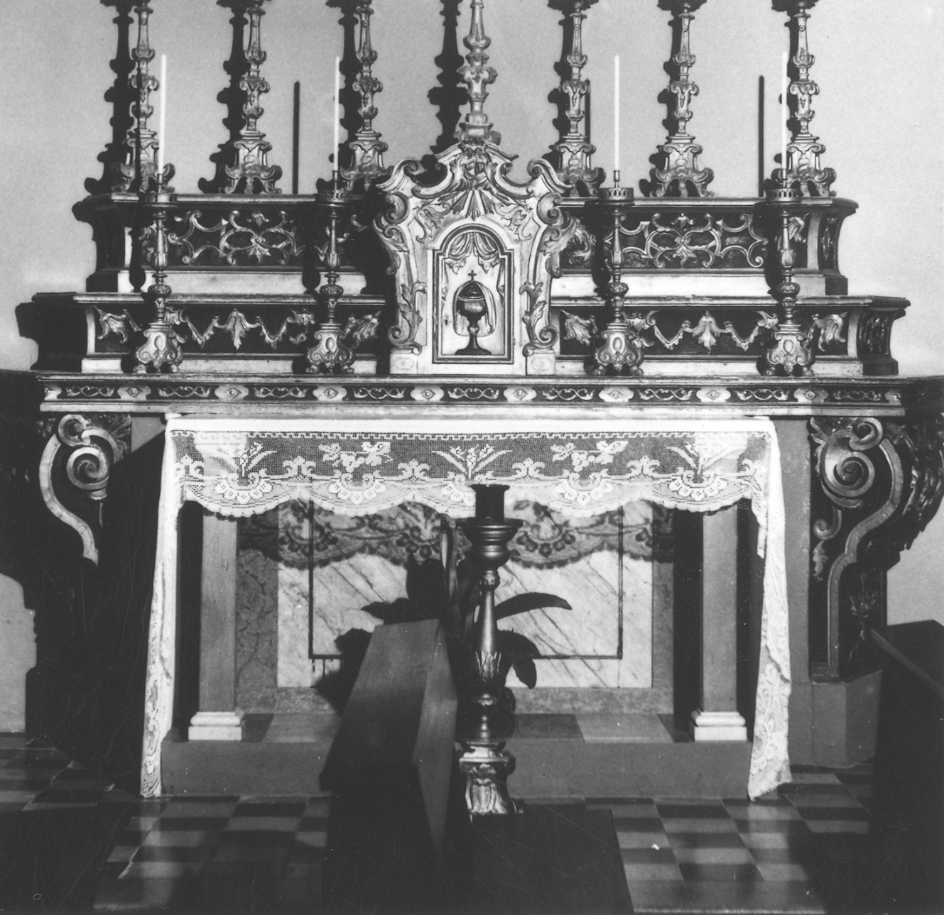altare - ambito parmense (prima metà sec. XVIII)