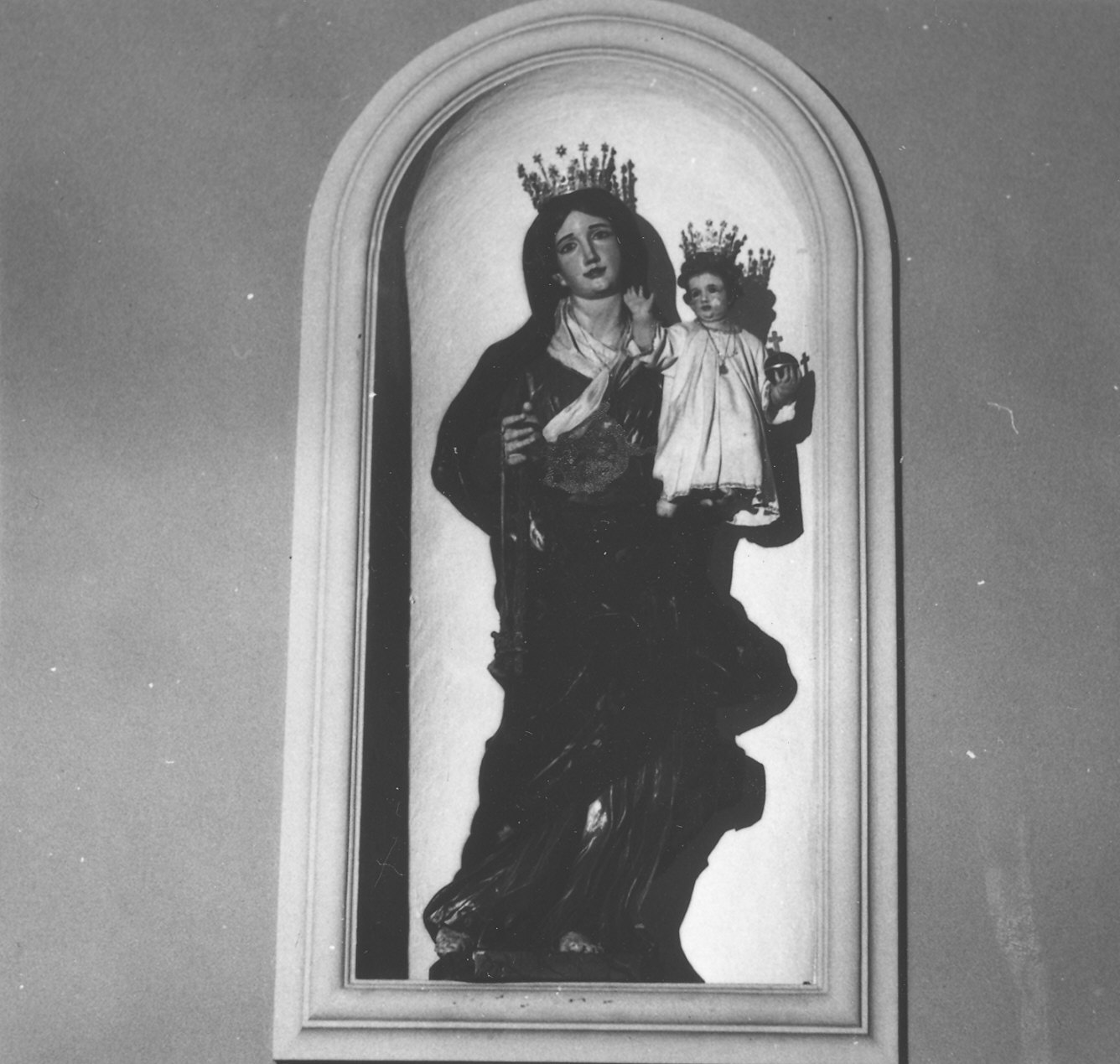 Madonna della Cintola (statua) - ambito parmense (prima metà sec. XVIII)