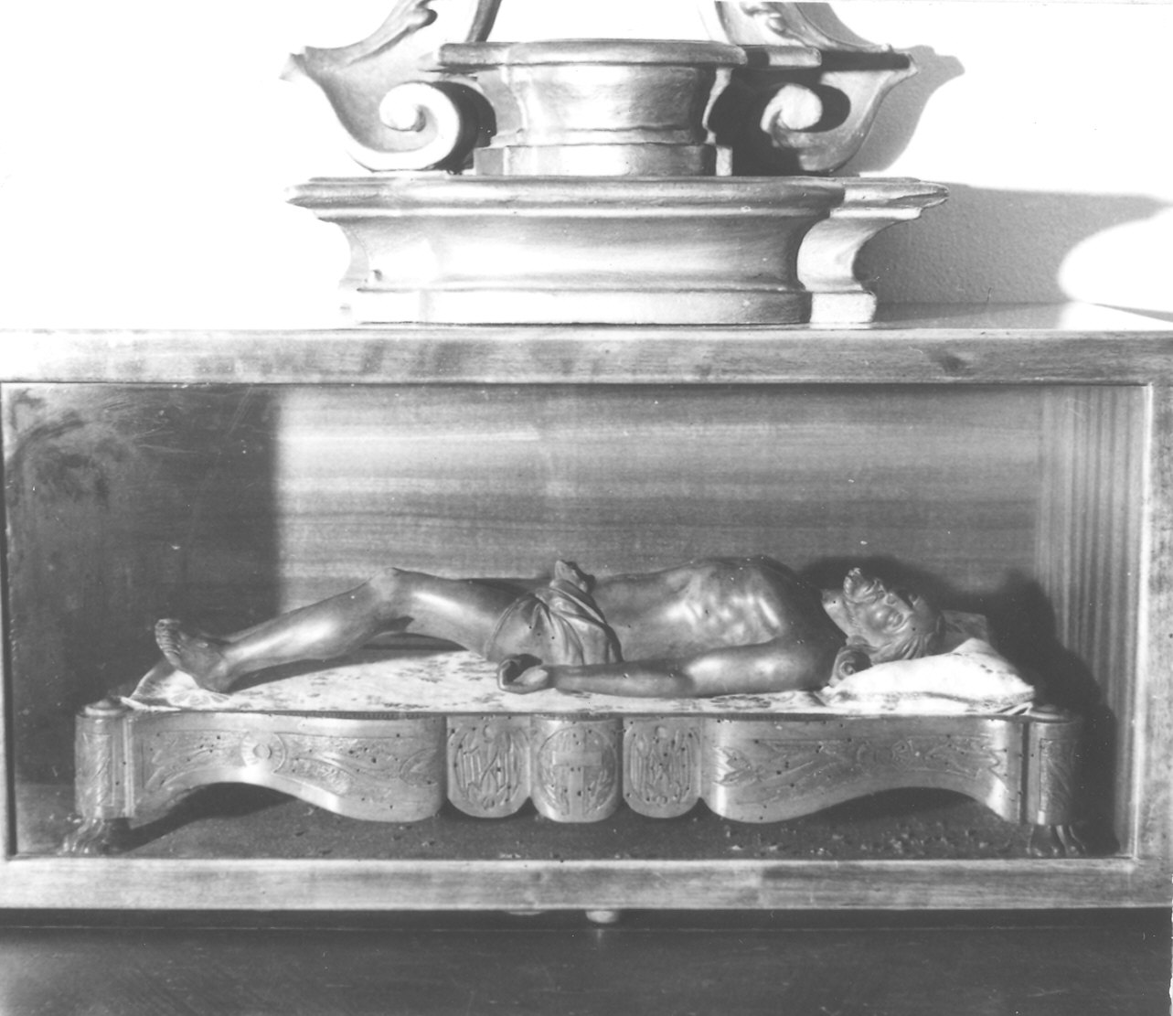 statuetta devozionale - ambito emiliano (sec. XIX)