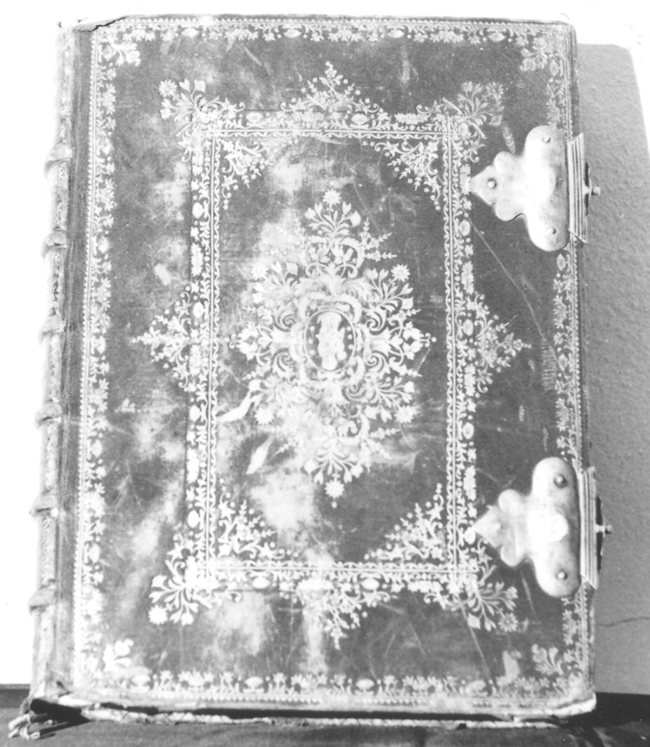coperta di libro liturgico - ambito parmense (sec. XVIII)