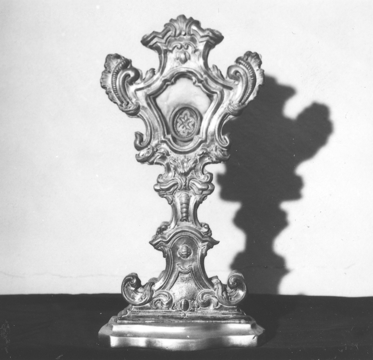 reliquiario - a ostensorio - ambito emiliano (metà sec. XVIII)