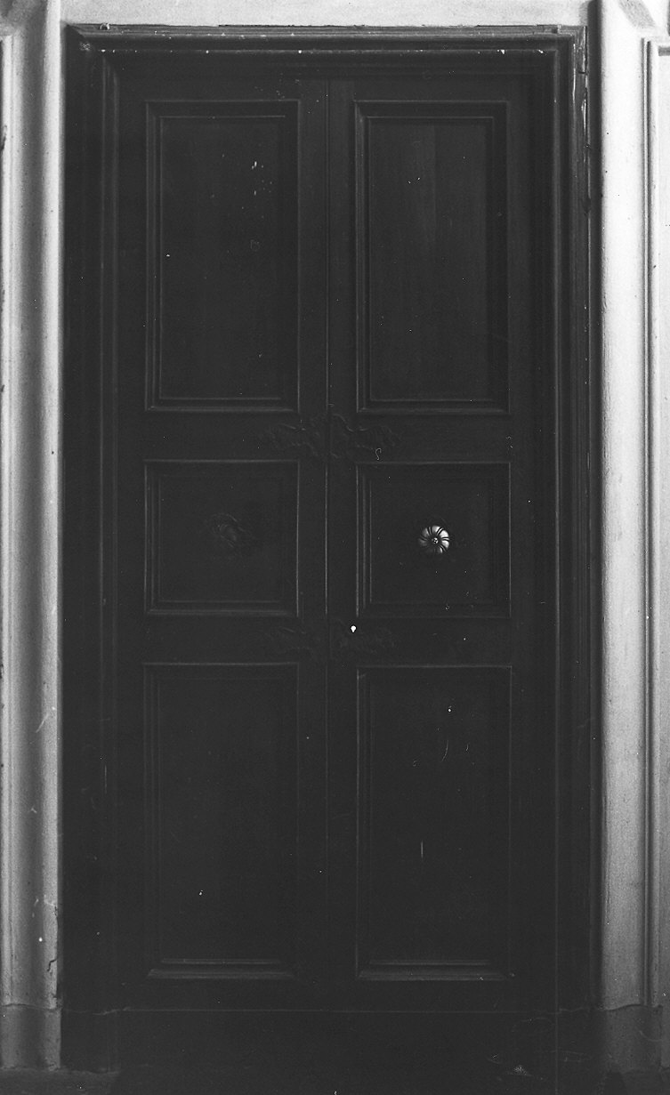 porta - a due battenti - ambito piacentino (sec. XVIII)