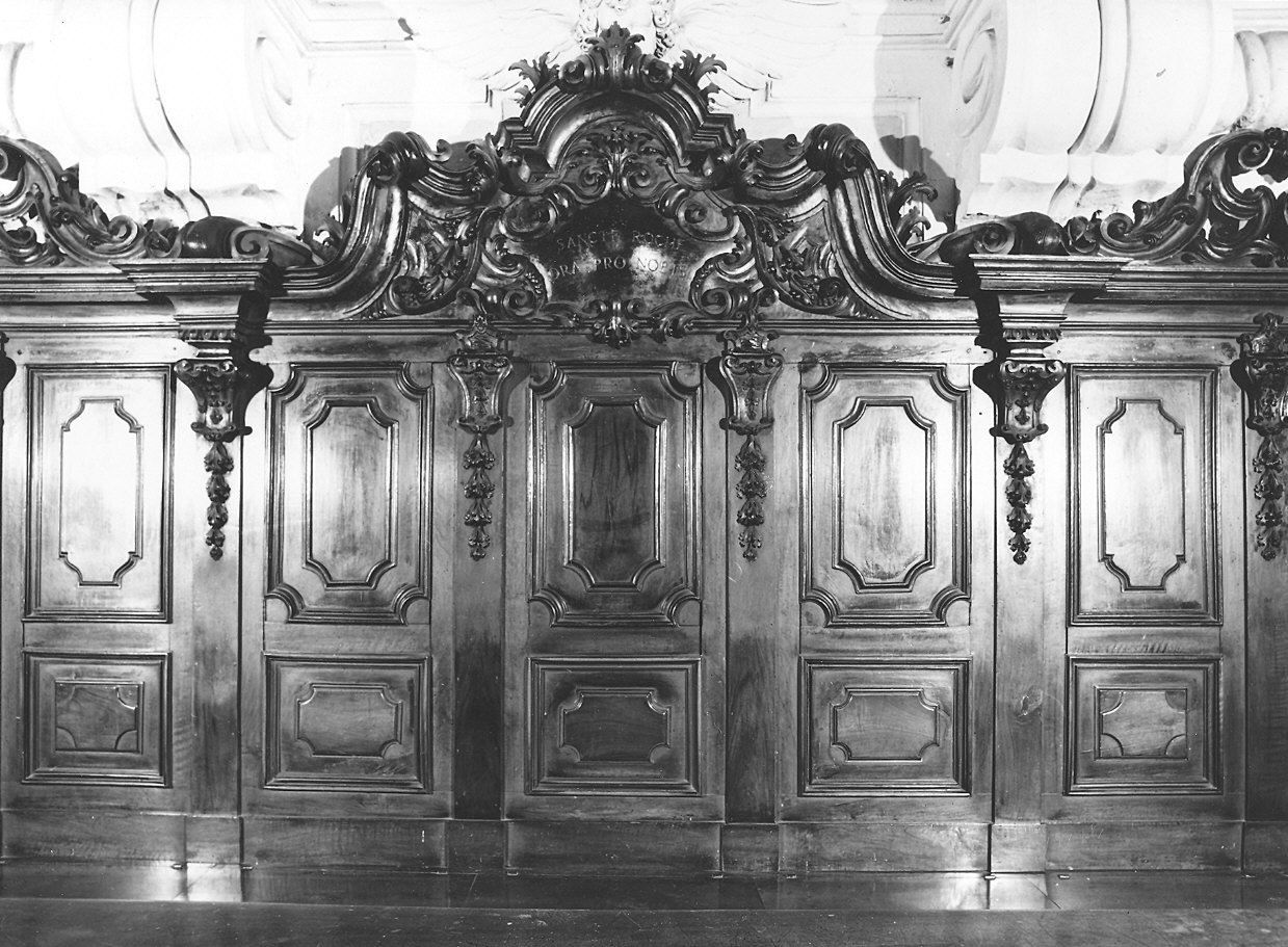 stalli del coro di Angelo G, Maestri Lazzaro (sec. XVIII)