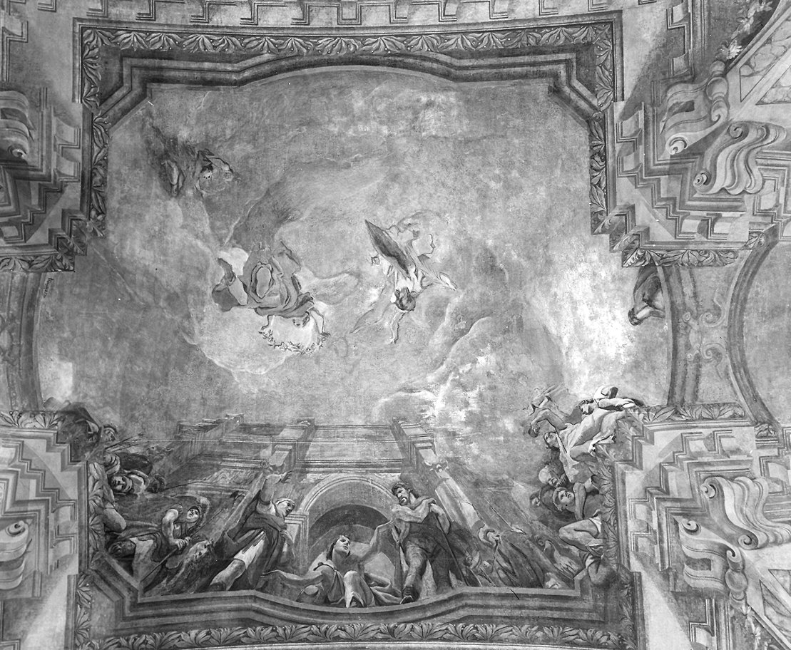 martirio di Sant'Alessandro (dipinto) di Ricchetti Luciano (sec. XX)