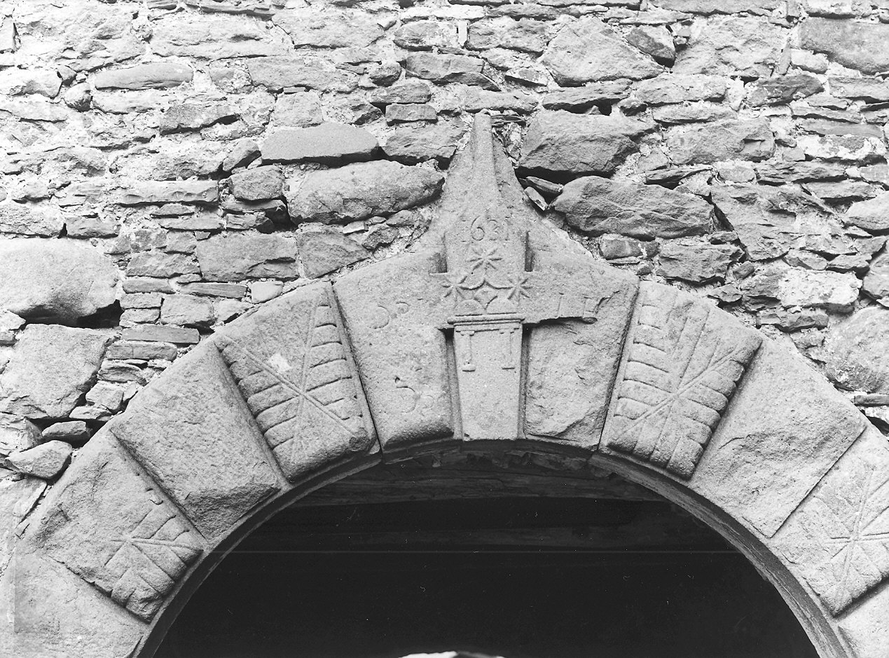 portale - ad arco - ambito parmense (sec. XVII)