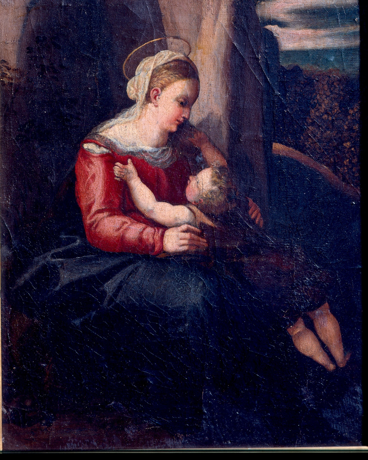 Madonna con Bambino (dipinto) - ambito parmense (seconda metà sec. XVI)