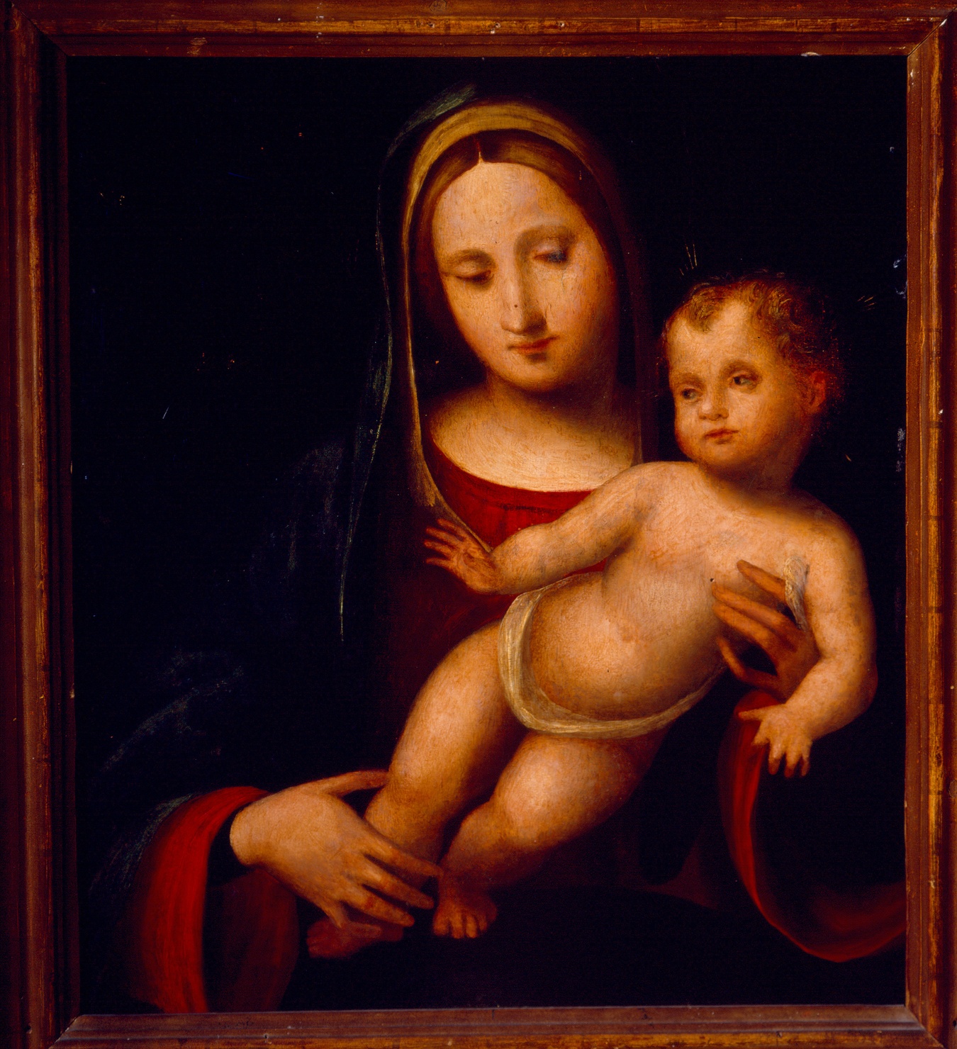 Madonna con Bambino (dipinto) - ambito lombardo (prima metà sec. XVI)