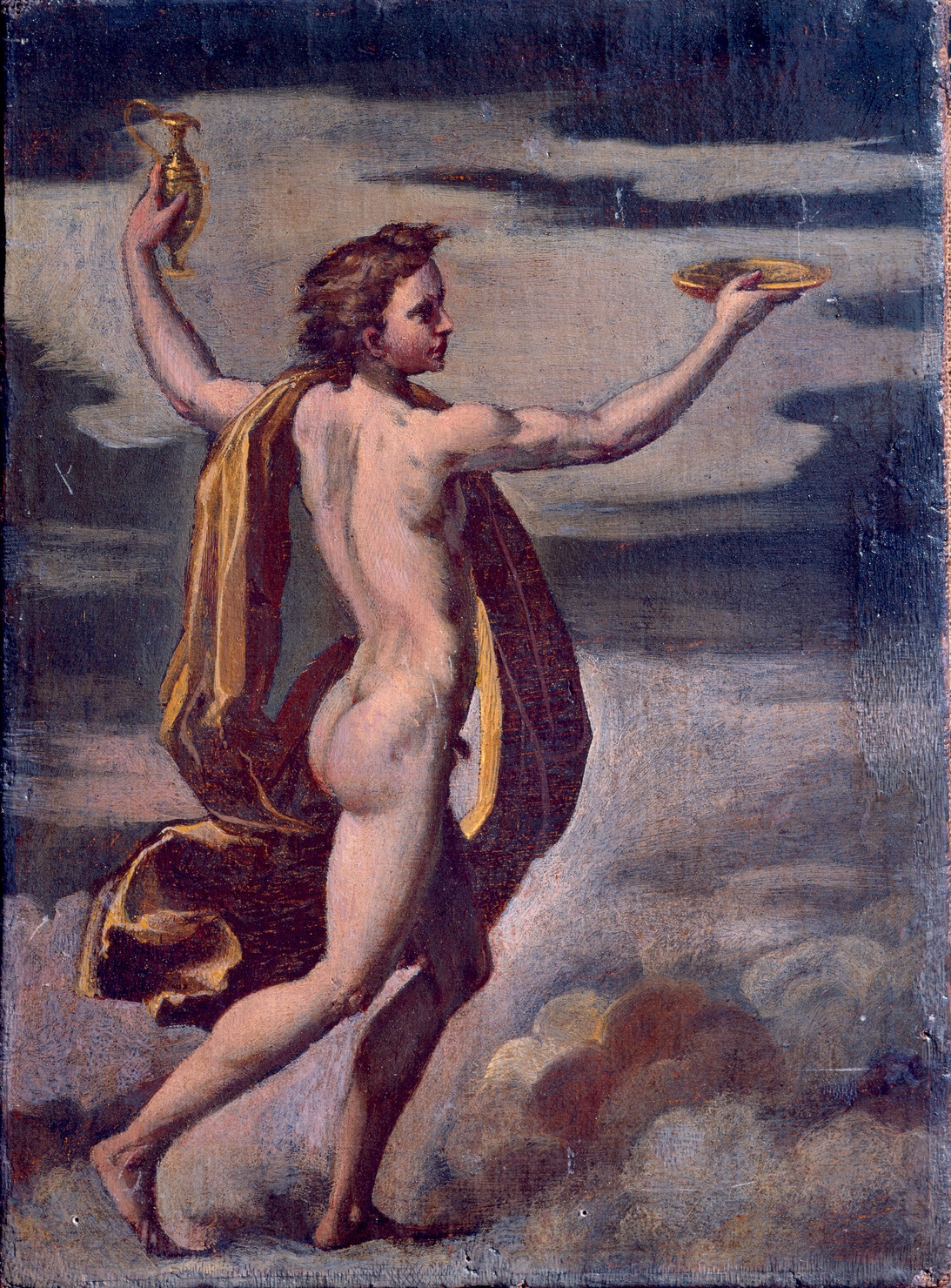 Ganimede (dipinto) di Zanguidi Jacopo detto Bertoja (cerchia) (seconda metà sec. XVI)