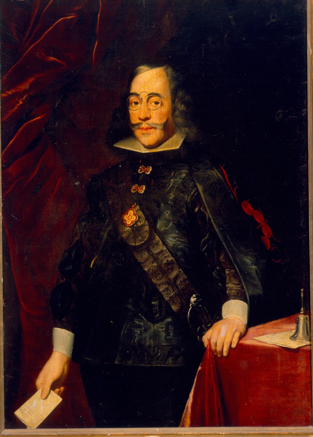 Ritratto del marchese di Astorga, Velada e San Roman (dipinto) di Ronchi Pietro (terzo quarto sec. XVII)