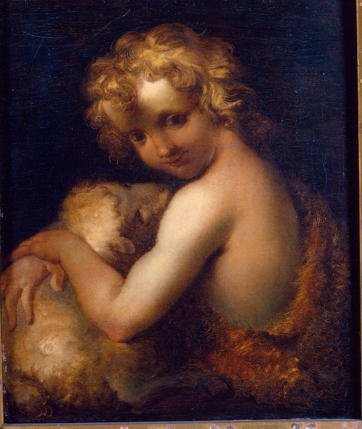 San Giovannino (dipinto) di Sequeira Domingos Antonio de (sec. XVIII)