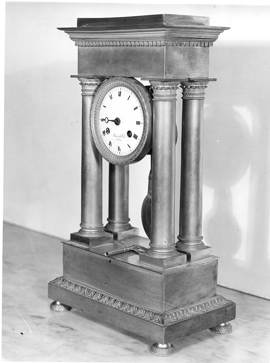 orologio - da tavolo di Allodi Ilario (inizio sec. XIX)