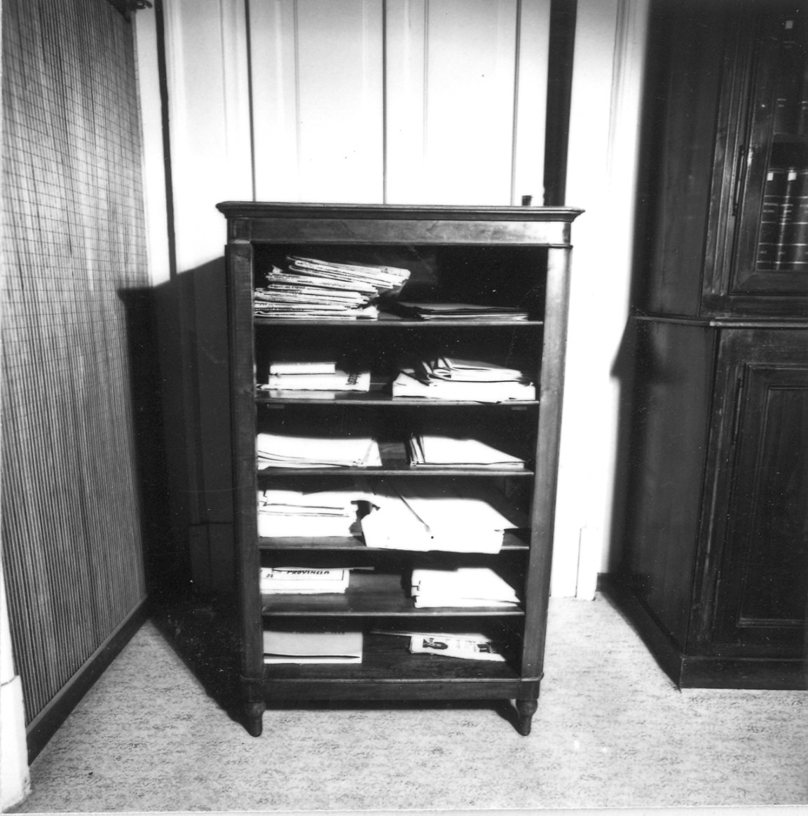 scaffalatura - ambito parmense (fine/inizio secc. XIX/ XX)