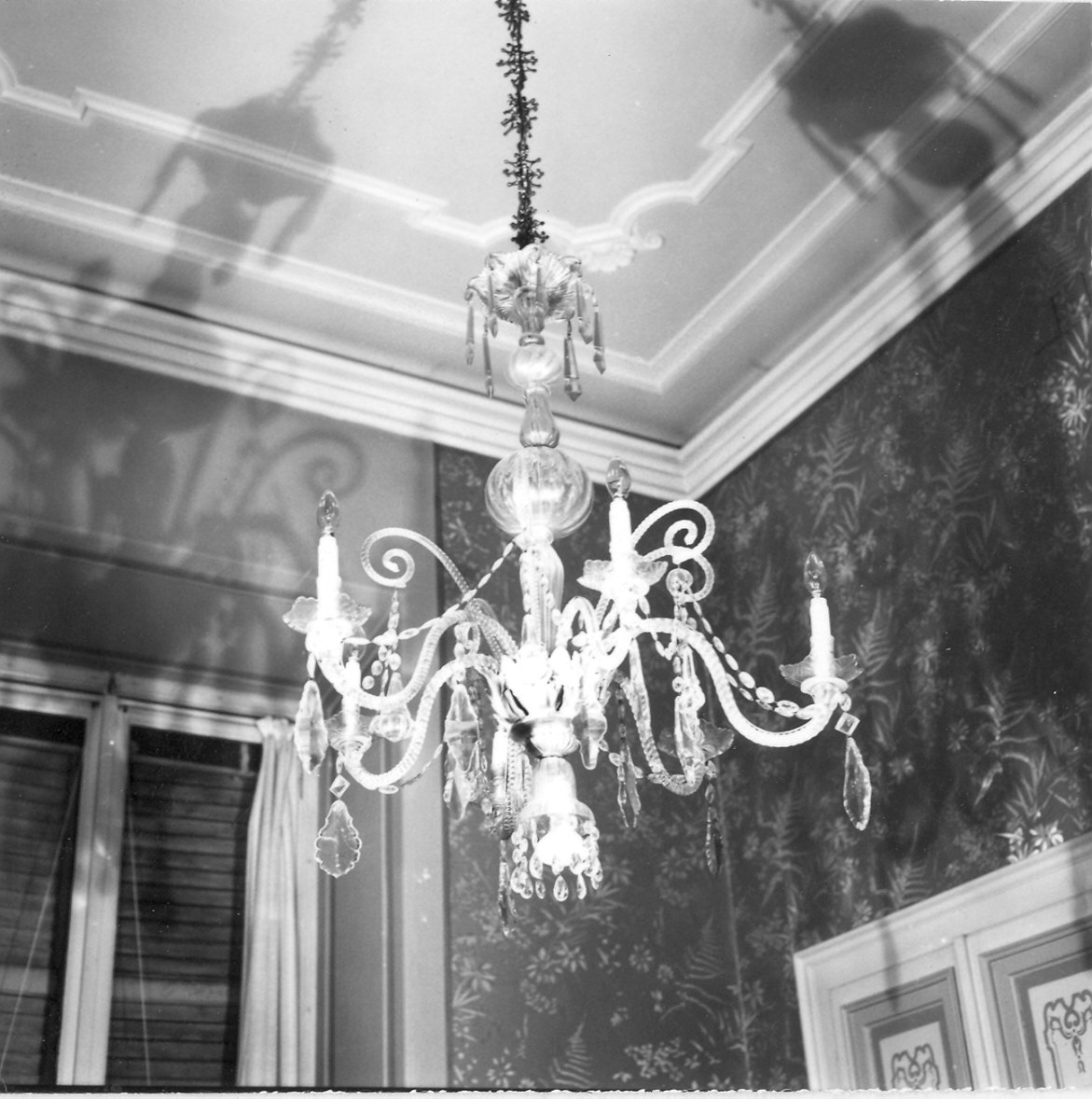 lampadario - a bracci - ambito italiano (inizio sec. XX)