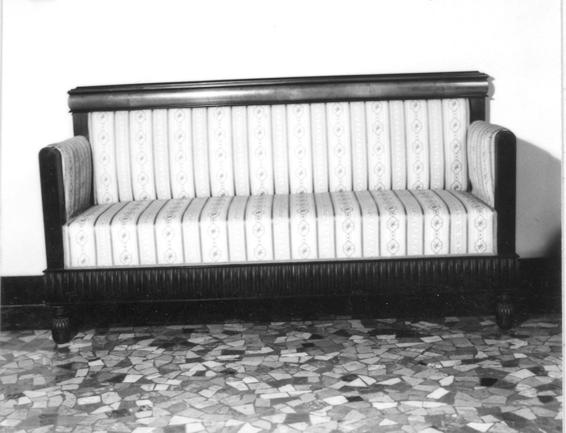 divano, coppia - ambito napoletano (?) (metà sec. XIX)