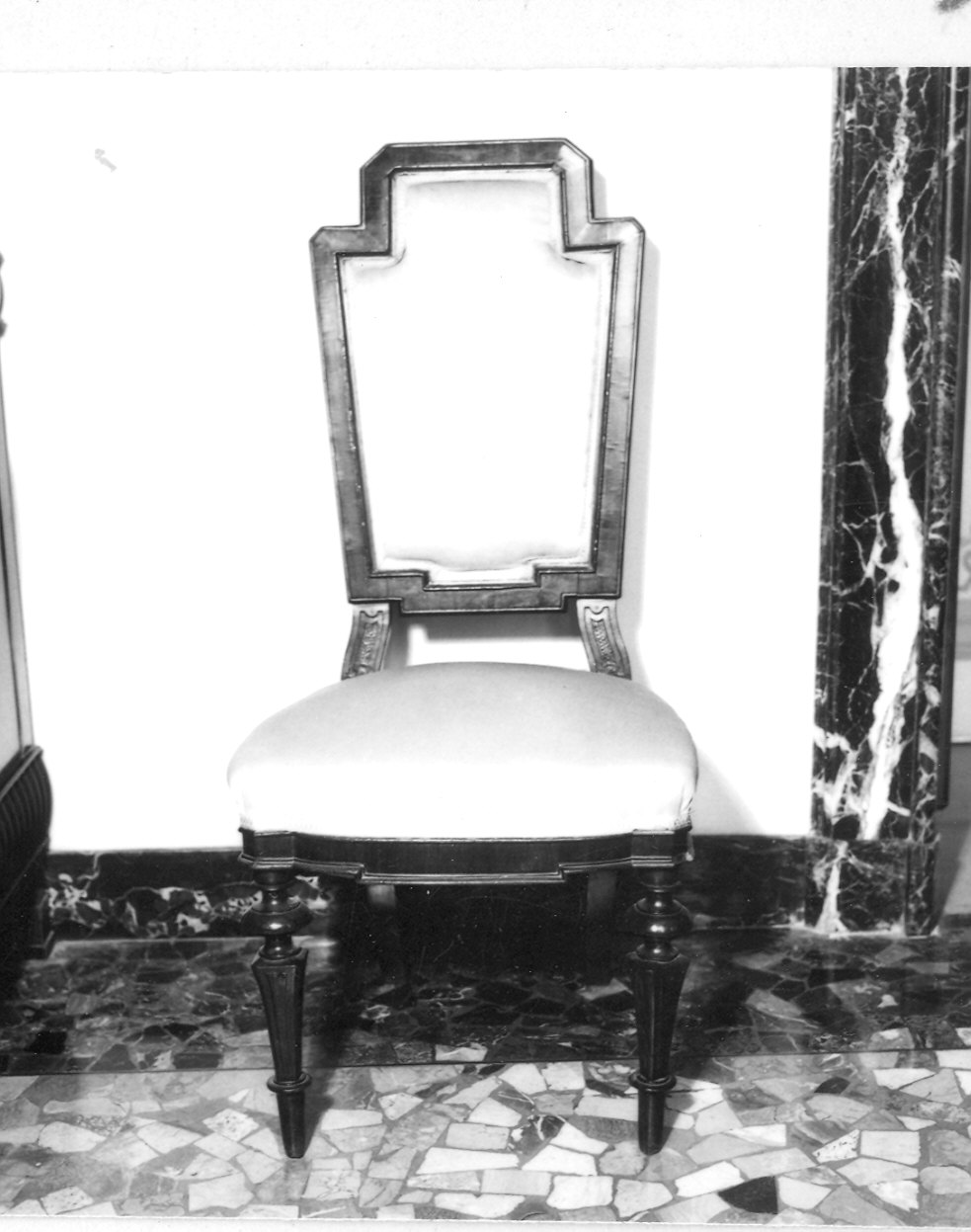 seggiola, serie - ambito parmense (?) (metà sec. XIX)