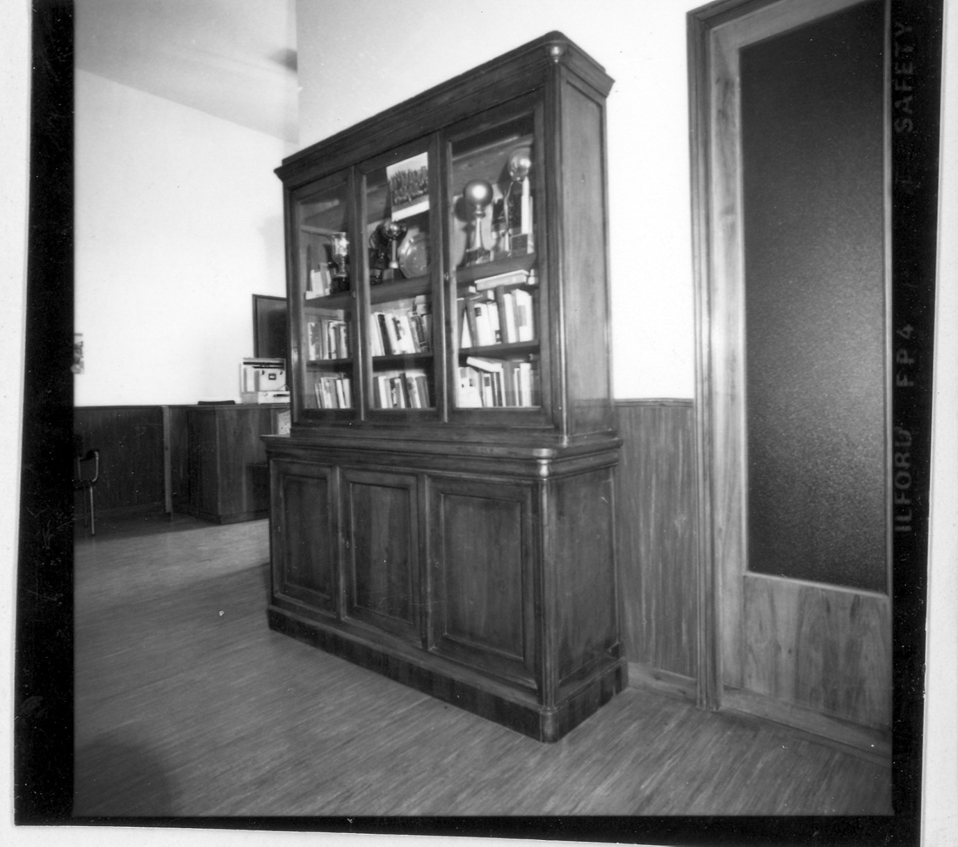 armadio libreria - ambito Italia settentrionale (fine sec. XIX)