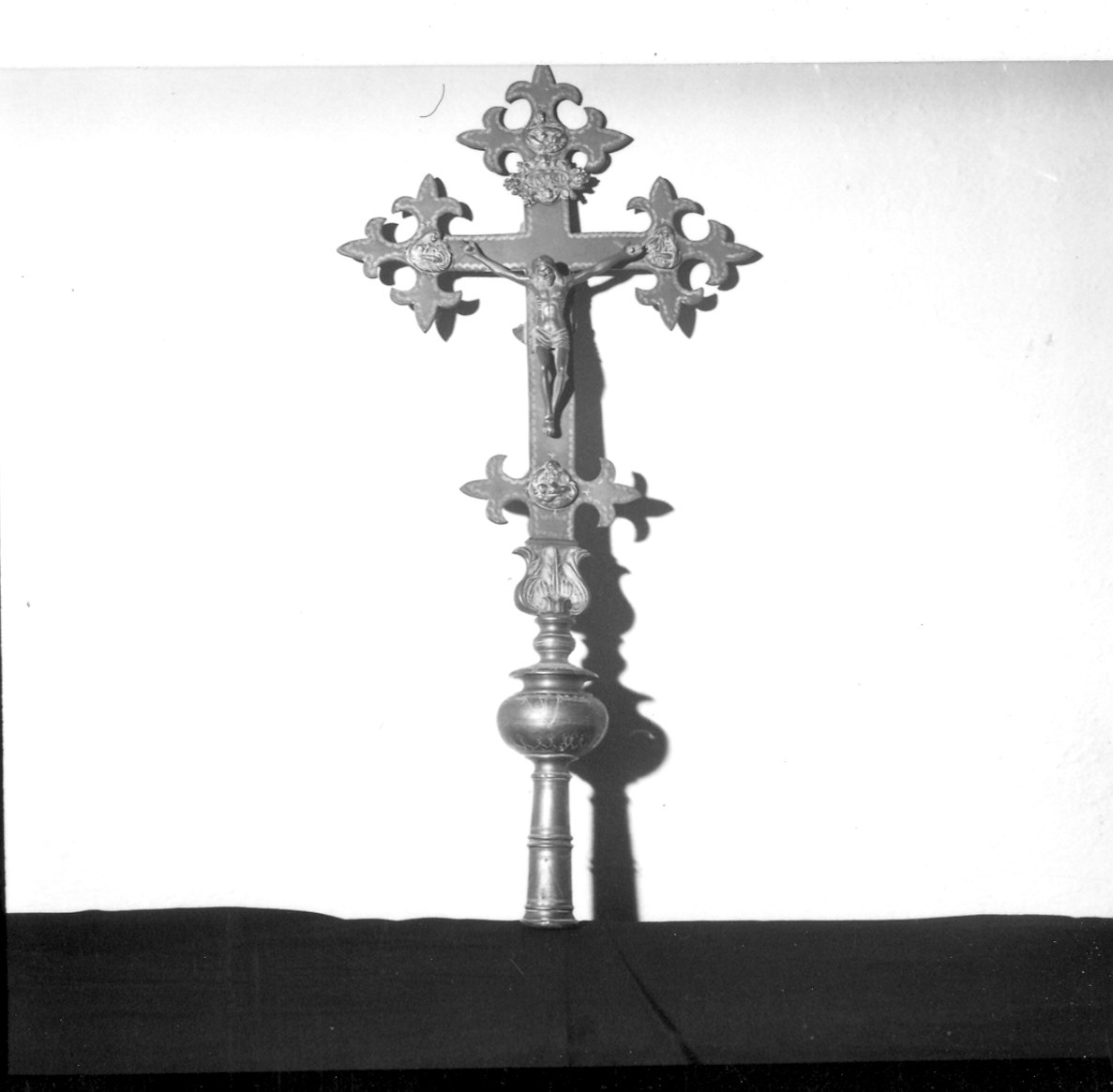 croce processionale - ambito parmense (fine sec. XV)