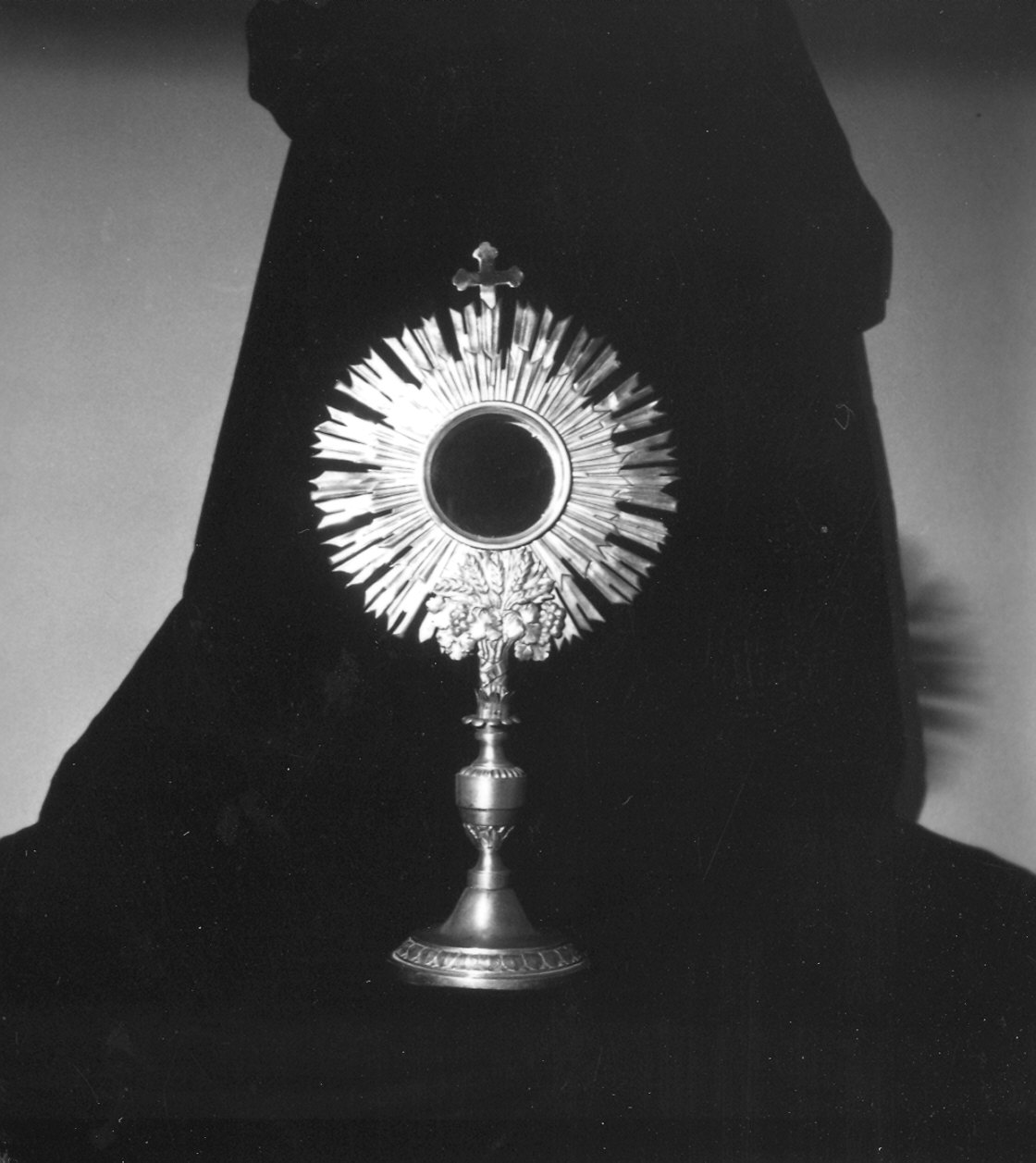 ostensorio - a raggiera - ambito parmense (prima metà sec. XIX)