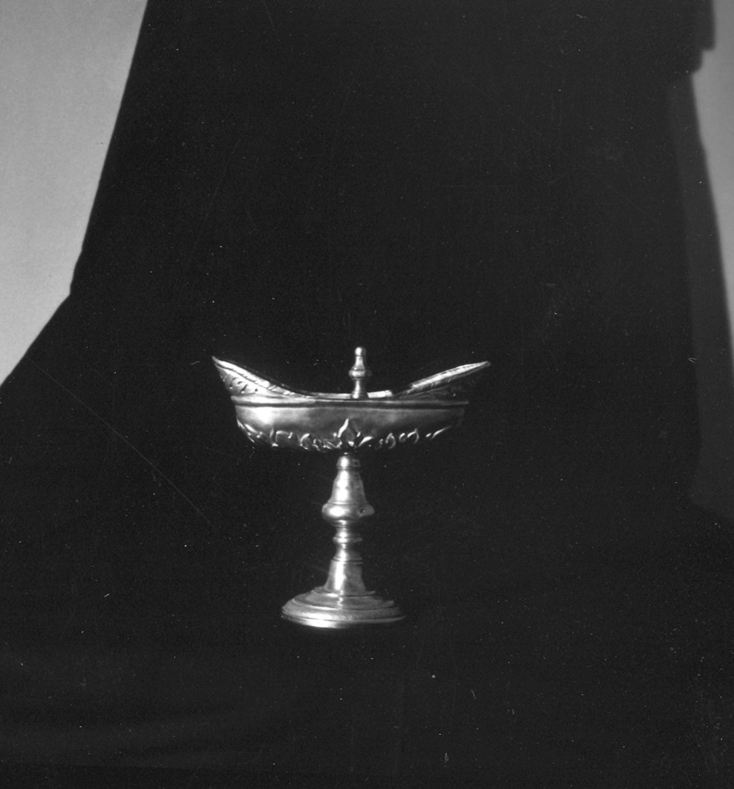 navicella portaincenso - ambito parmense (inizio sec. XIX)