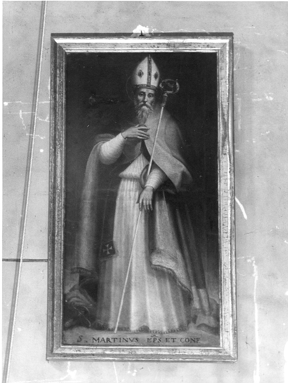 San Martino vescovo (dipinto) - ambito emiliano (fine/inizio secc. XVI/ XVII)