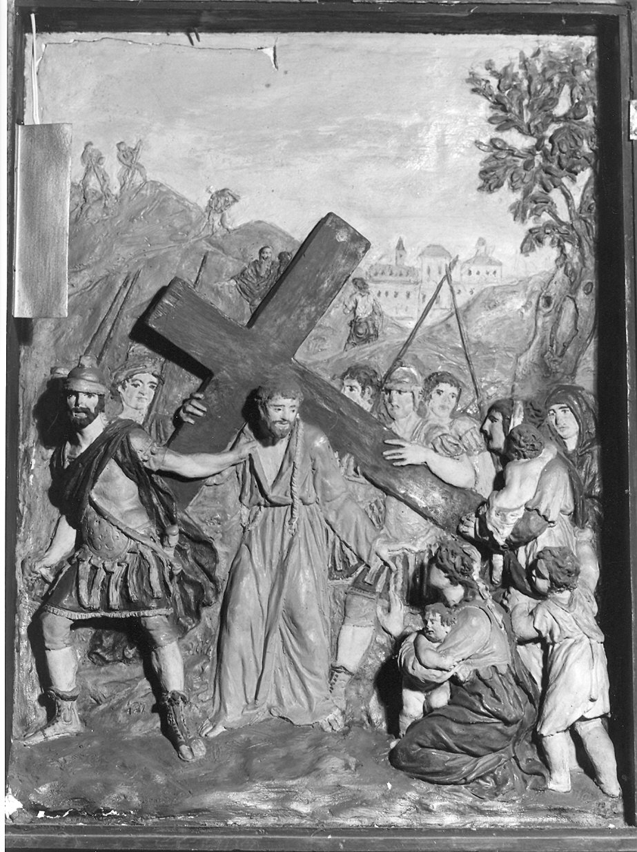 Via Crucis, ciclo di Carra Giuseppe (sec. XIX)