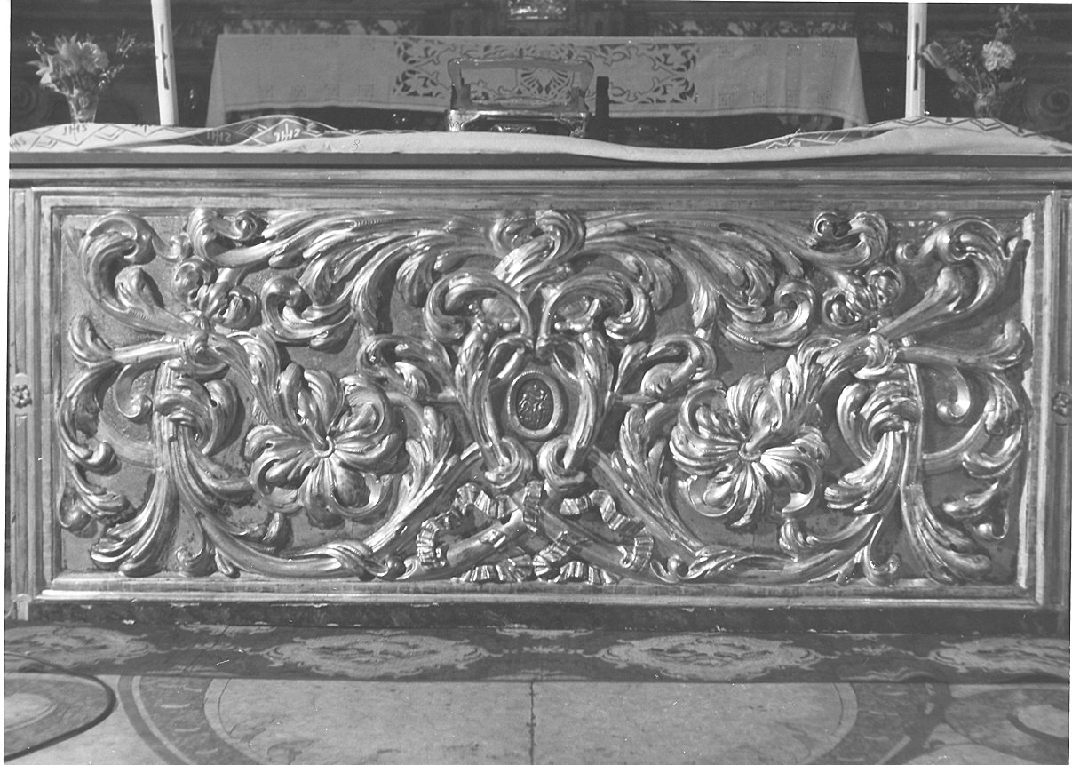 paliotto - ambito parmense (inizio sec. XVIII)