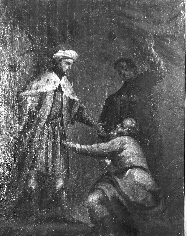 incontro di Giacobbe e Giuseppe (dipinto) - ambito lombardo (?) (sec. XVII)