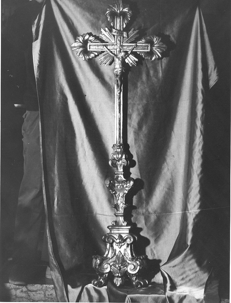 croce d'altare - ambito parmense (sec. XVIII)