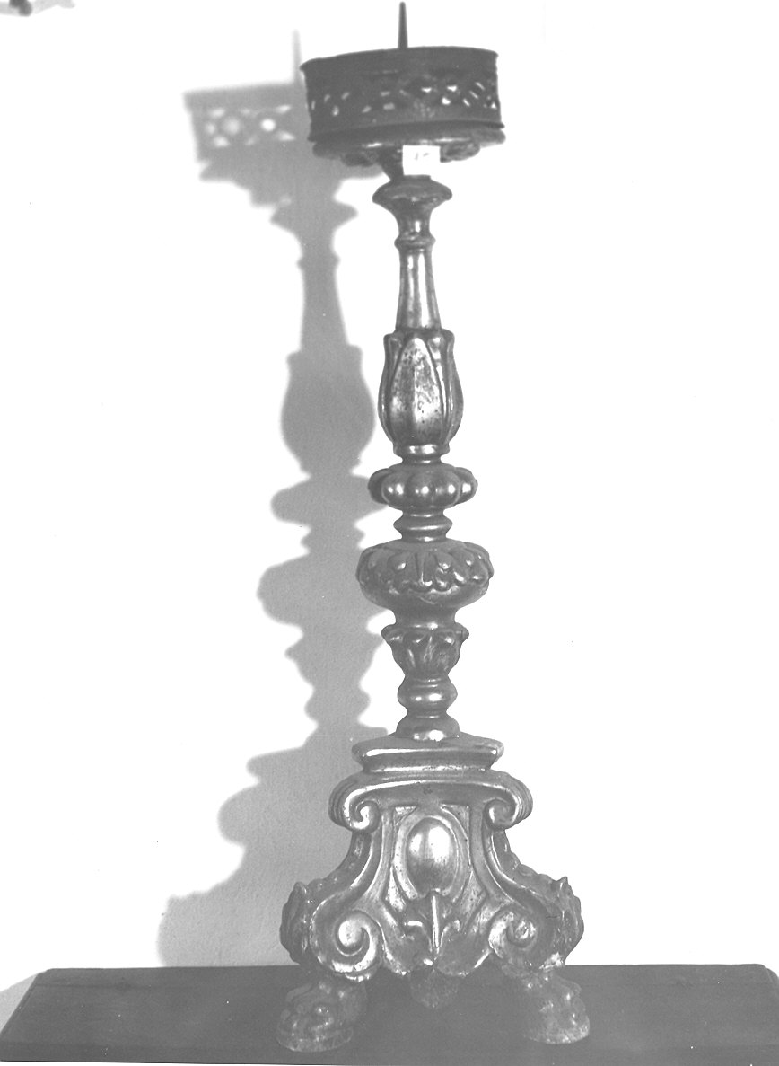 candelabro - ambito parmense (sec. XVIII)