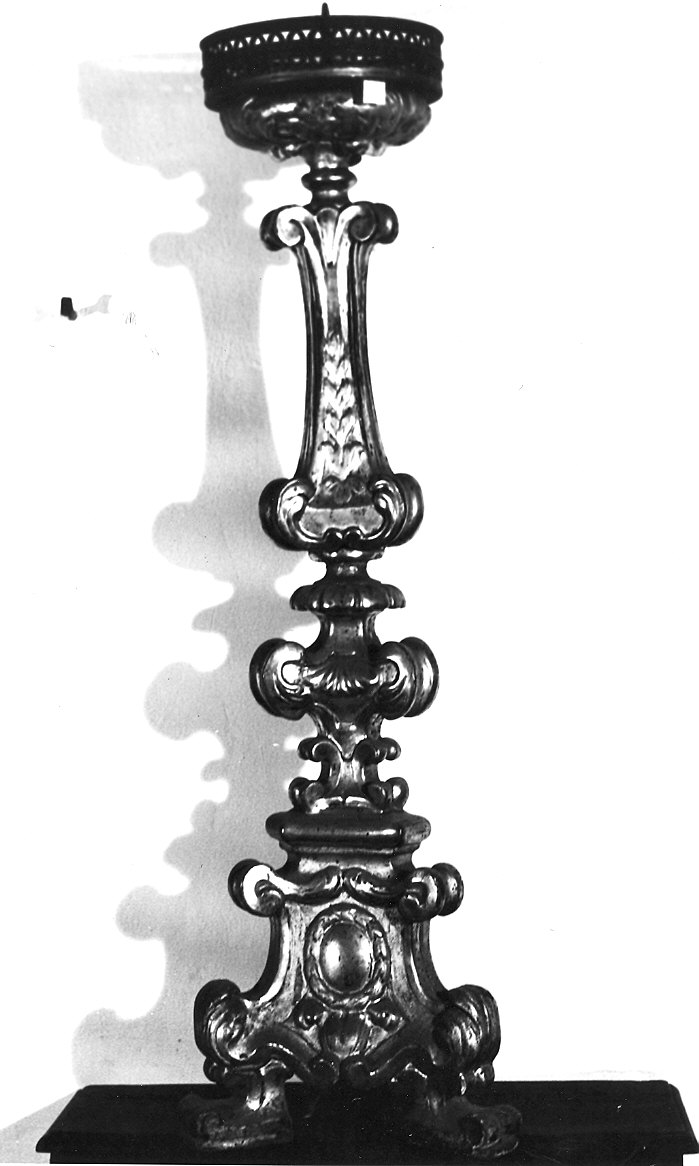 candelabro, serie - ambito parmense (sec. XVIII)