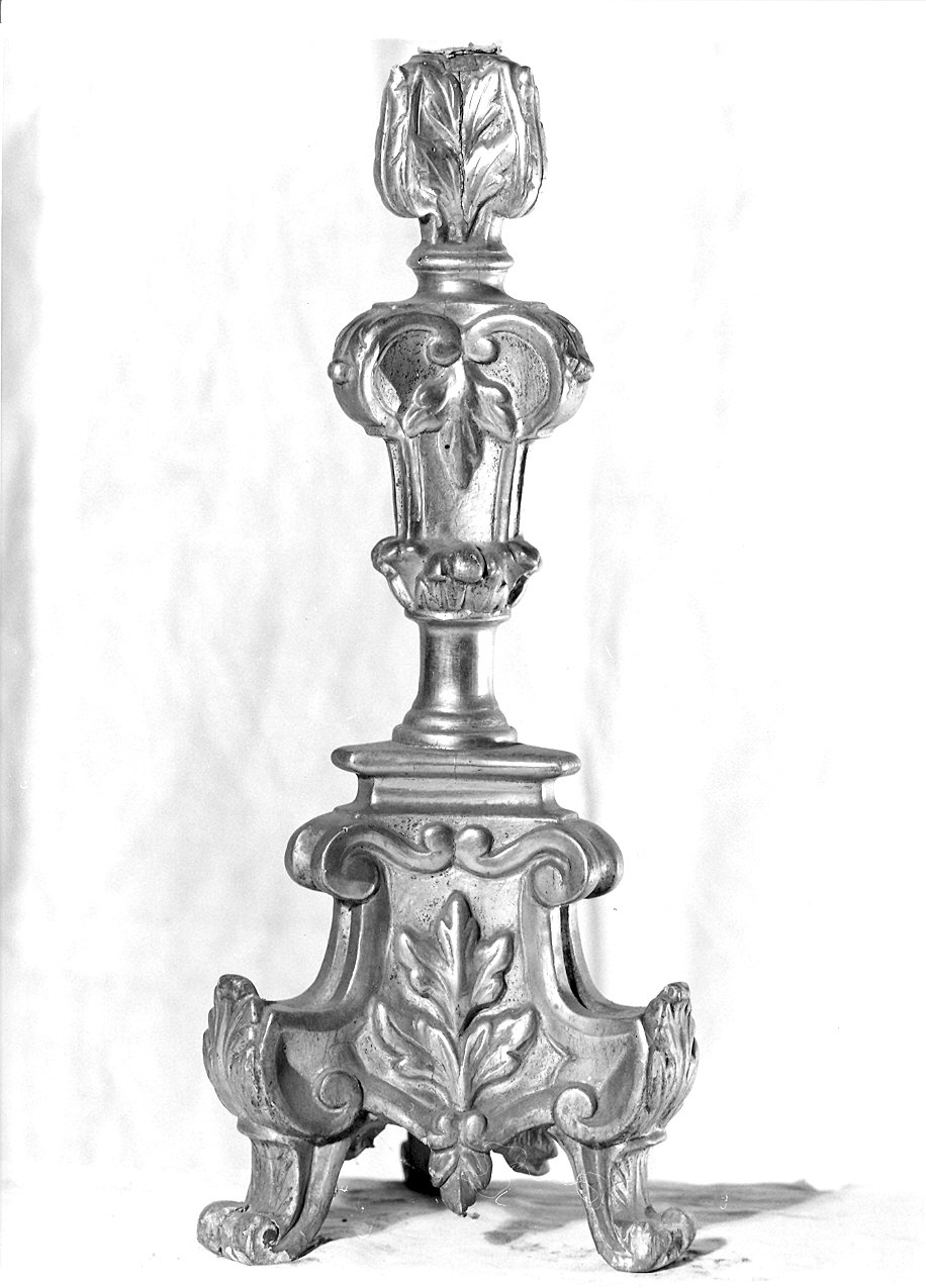 base per croce d'altare, frammento - ambito parmense (sec. XVIII)