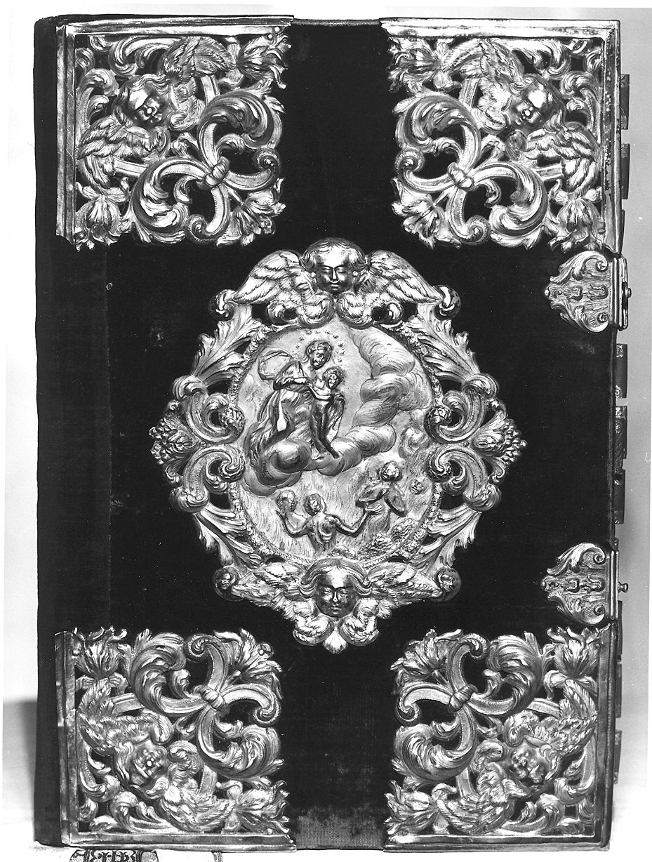 coperta di libro liturgico - ambito parmense (sec. XVIII)