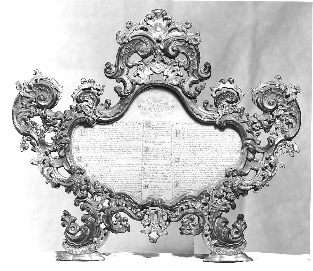 servizio di cartagloria, insieme - ambito parmense (metà sec. XVIII)