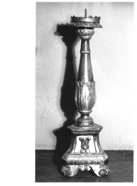 candeliere, serie - ambito piacentino (sec. XIX)