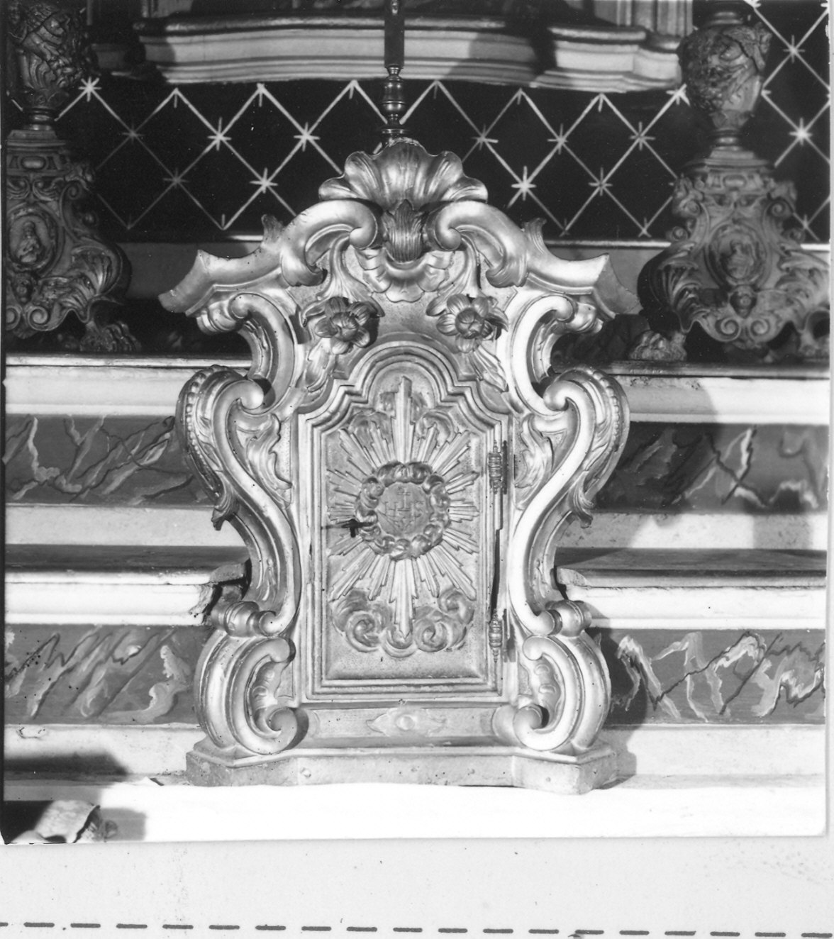 tabernacolo - ambito piacentino (inizio sec. XVIII)