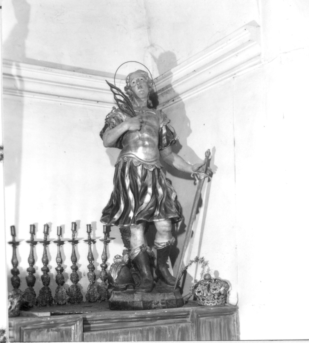 San Fermo (statua) - ambito emiliano (primo quarto sec. XVII)