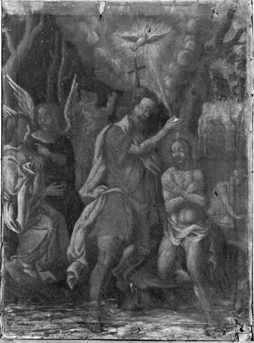 battesimo di Cristo (dipinto) - ambito piacentino (fine/inizio secc. XVIII/ XIX)