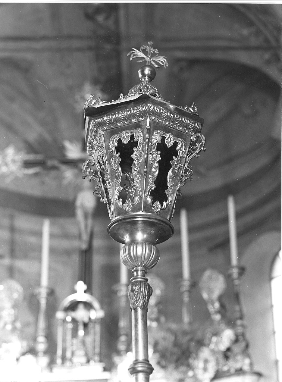 lanterna processionale - ambito piacentino (metà sec. XIX)