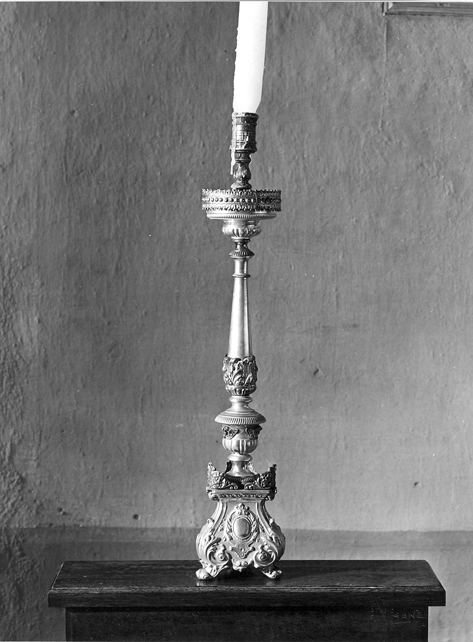 candeliere, coppia - ambito piacentino (fine sec. XIX)