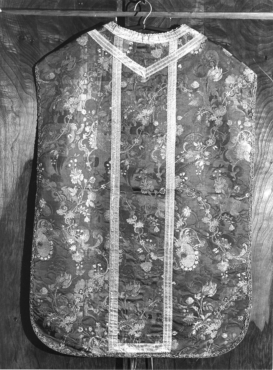 paramento liturgico, insieme - manifattura italiana (inizio sec. XVIII)