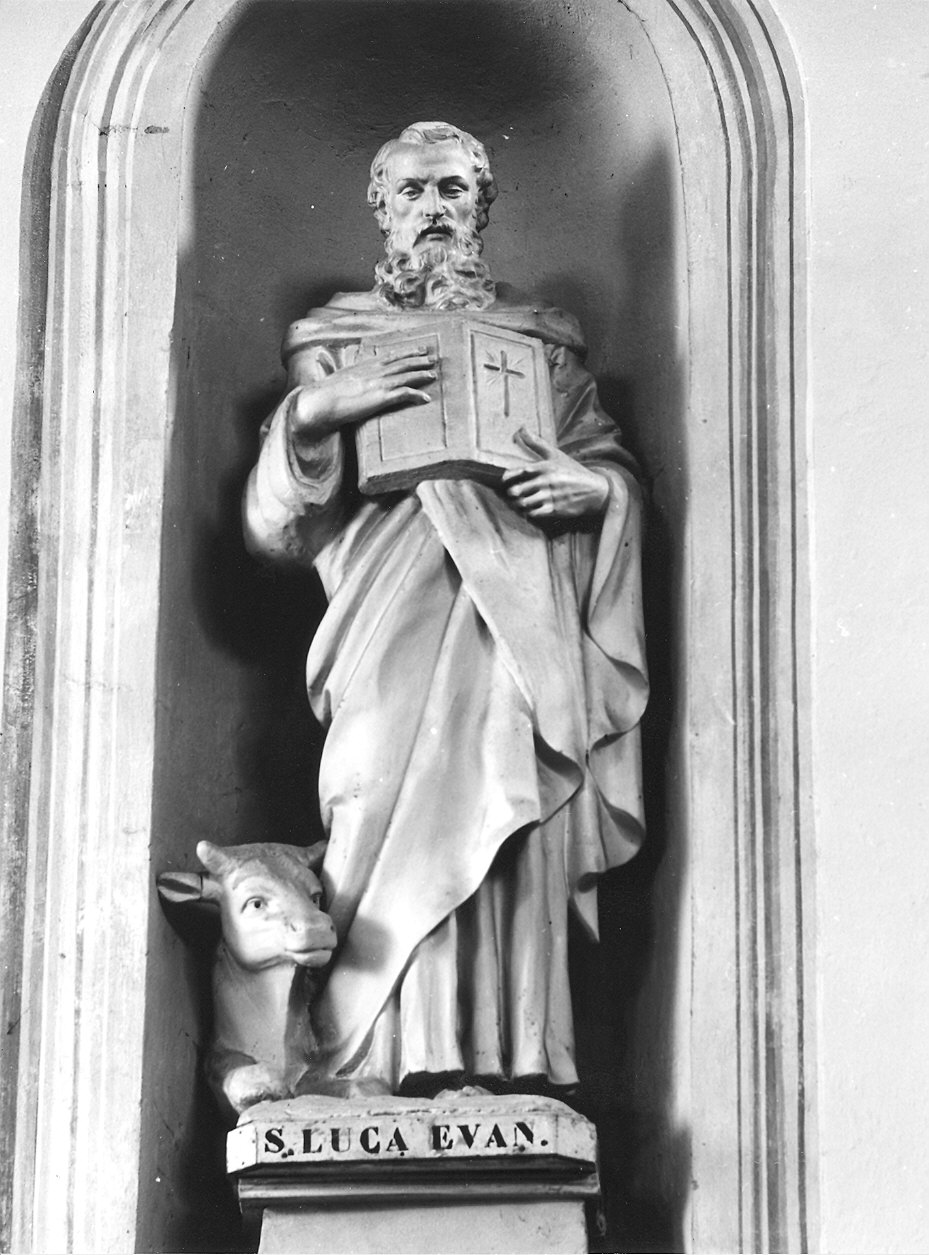 San Luca (statua) - ambito piacentino (?) (sec. XIX)