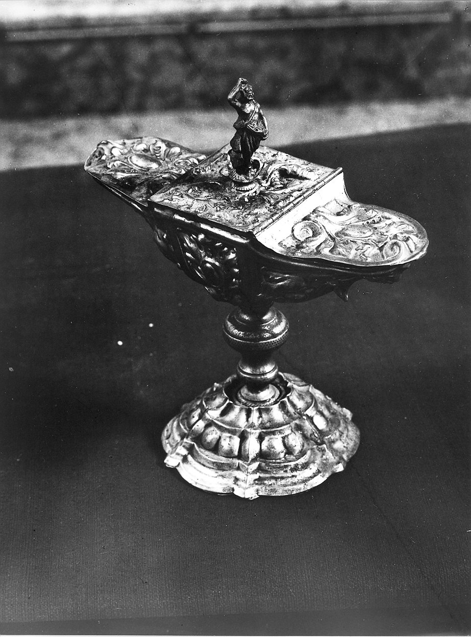 navicella portaincenso - ambito piacentino (sec. XVIII)