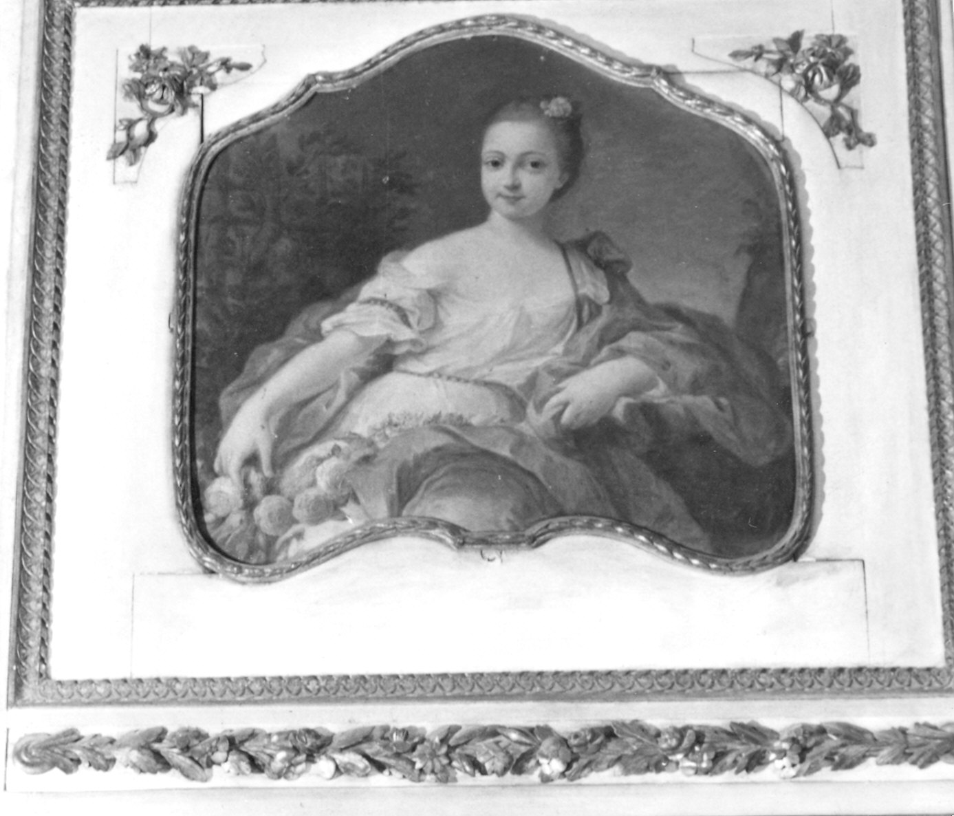 ritratto di donna (dipinto) - ambito parmense (seconda metà sec. XVIII)