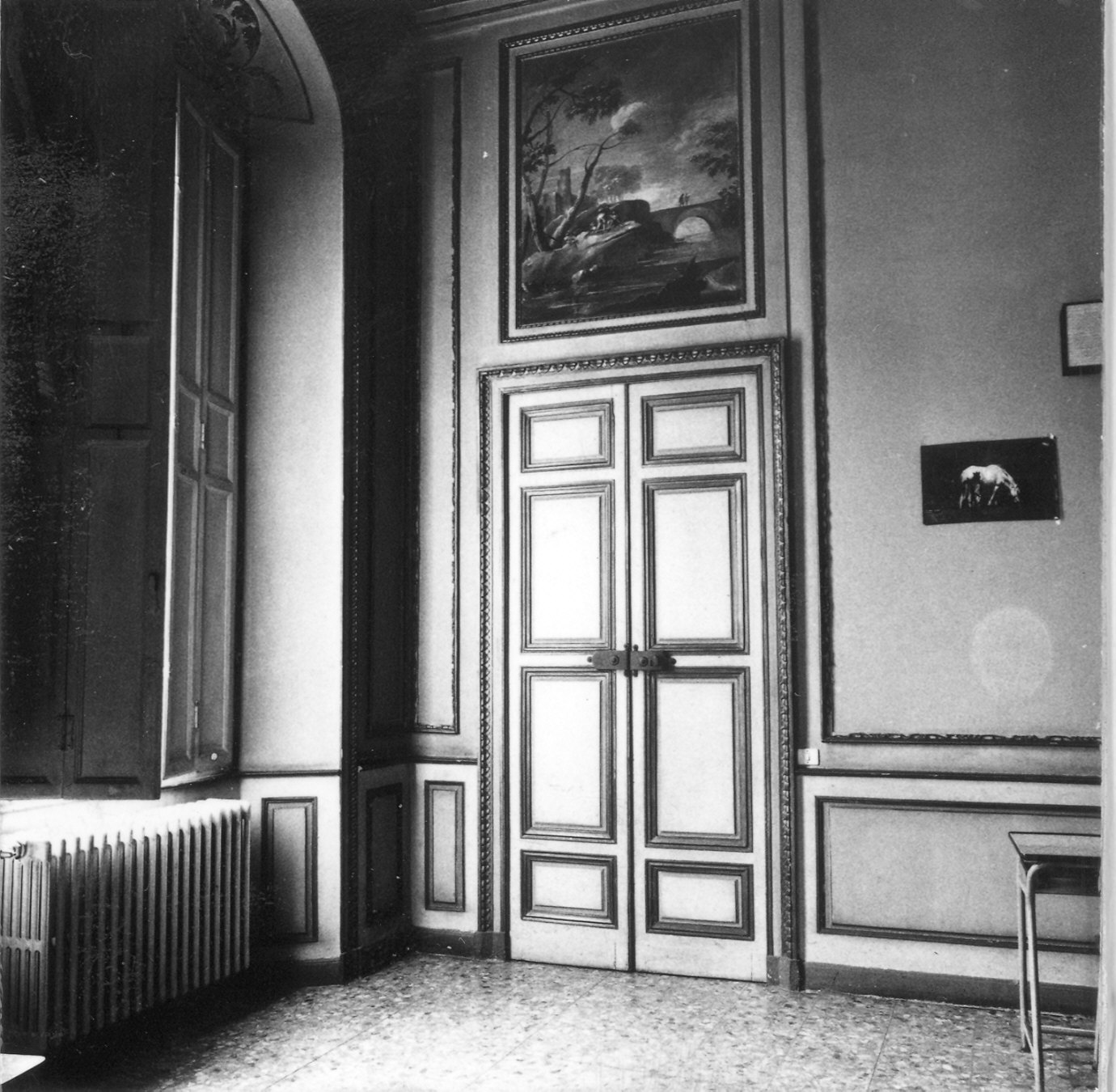 porta - a due battenti, serie - ambito parmense (fine sec. XVIII)